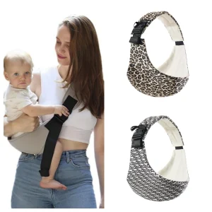 🐆 Modern Baby Safety Carrier – Simple Patterns