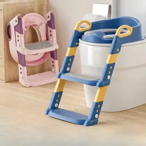 New Stepped Children's Toilet Foldable Foot Stool Multi-Functional Toilet Training Potty for Kids