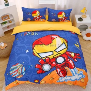 Avengers Heroes Bedding Set – Bring Superhero Dreams to Life!