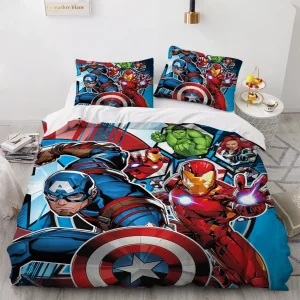 Avengers Heroes Bedding Set – Bring Superhero Dreams to Life for Kids & Adults OPTIONS